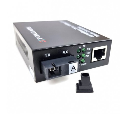 Медіаконвертер FoxGate EC-B-0,1-1SM-1310nm-20
