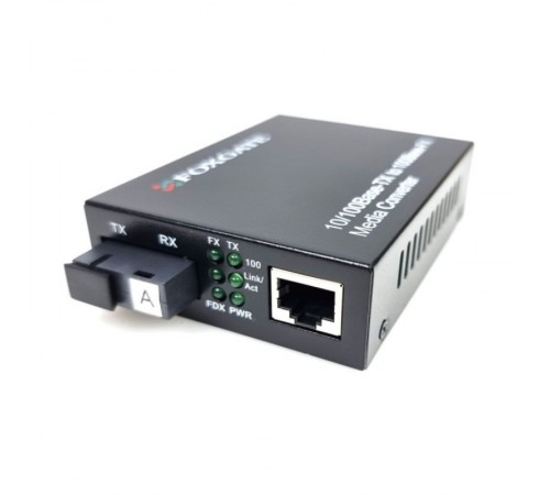 Медіаконвертер FoxGate EC-B-0,1-1SM-1310nm-20