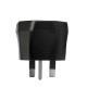 Адаптер Essager EU - UK (F/M) Black (ECTZH-YCC01-Z)