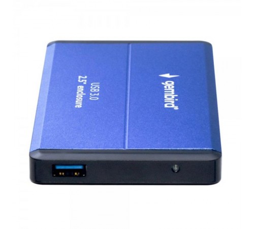 Зовнішня кишеня Gembird для підключення SATA HDD 2.5", USB 3.0, Blue (EE2-U3S-2-B)