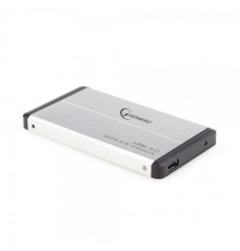 Зовнішня кишеня Gembird для підключення SATA HDD 2.5", USB 3.0, Silver (EE2-U3S-2-S)
