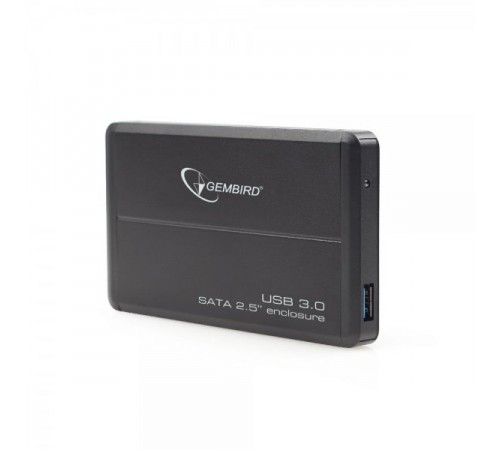 Зовнішня кишеня Gembird для підключення SATA HDD 2.5", USB 3.0, Black (EE2-U3S-2)