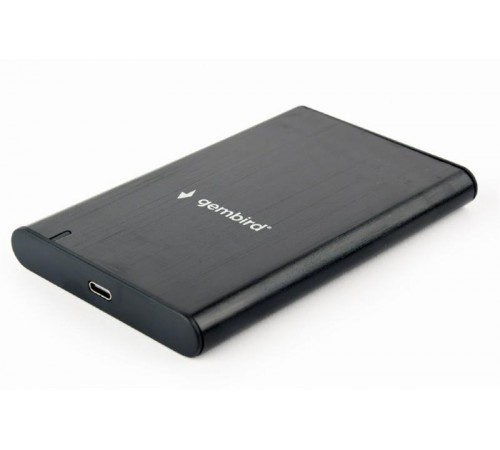 Зовнішня кишеня Gembird SATA HDD 2.5", USB 3.1, алюміній, Black (EE2-U3S-6)