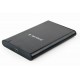 Зовнішня кишеня Gembird SATA HDD 2.5", USB 3.1, алюміній, Black (EE2-U3S-6)