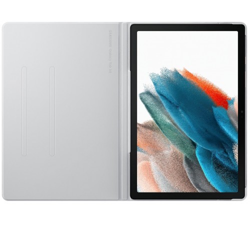 Чохол-книжка Samsung Book Cover для Samsung Galaxy Tab A8 10.5 SM-X200/SM-X205 Silver (EF-BX200PSEGRU)