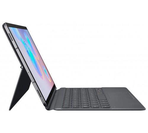 Чохол-клавіатура Samsung Book Cover Keyboard для Samsung Galaxy Tab S6 10.5 SM-T860 / SM-T865 / SM-T866 Gray (EF-DT860BJRGRU)