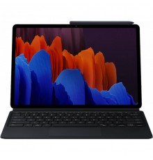 Чохол-клавіатура Samsung Book Cover Keyboard для Samsung Galaxy Tab S7+ 12.4 SM-T970/SM-T795/SM-T976 / Galaxy Tab S8+ 12.4 SM-X800/SM-X806 Black (EF-DT970BBRGRU)