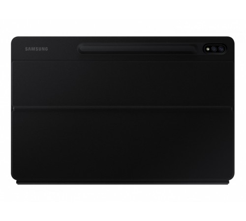 Чохол-клавіатура Samsung Book Cover Keyboard для Samsung Galaxy Tab S7+ 12.4 SM-T970/SM-T795/SM-T976 / Galaxy Tab S8+ 12.4 SM-X800/SM-X806 Black (EF-DT970BBRGRU)