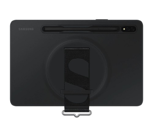 Чохол-накладка Samsung Strap Cover для Samsung Galaxy Tab S7 SM-T870/SM-T875/Tab S8 SM-X700/SM-X706 Black (EF-GX700CBEGRU)