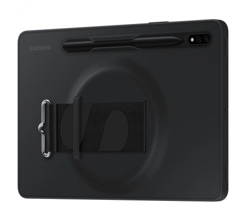 Чохол-накладка Samsung Strap Cover для Samsung Galaxy Tab S7 SM-T870/SM-T875/Tab S8 SM-X700/SM-X706 Black (EF-GX700CBEGRU)