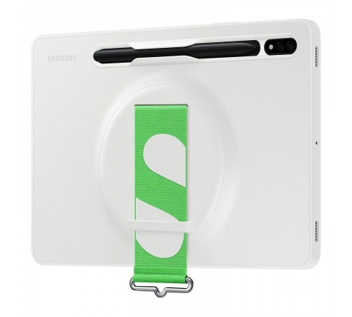 Чохол-накладка Samsung Strap Cover для Samsung Galaxy Tab S7 SM-T870/SM-T875/Tab S8 SM-X700/SM-X706 White (EF-GX700CWEGRU)