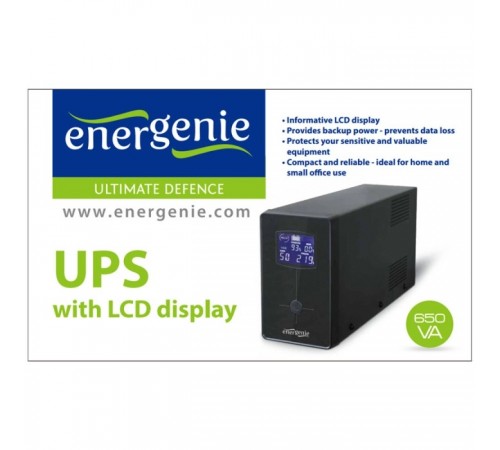 Джерело безперебійного живлення EnerGenie EG-UPS-031 650VA