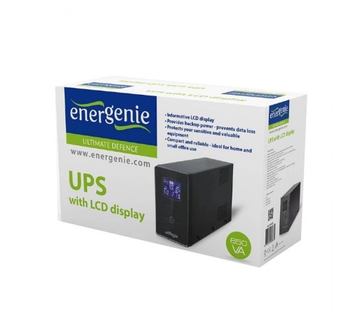 Джерело безперебійного живлення EnerGenie EG-UPS-031 650VA