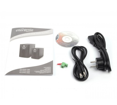 Джерело безперебійного живлення EnerGenie EG-UPSO-1000 1000VA