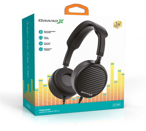 Навушники Grand-X EH-86B Black