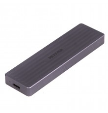 Зовнішня кишеня Maxxter M.2 NVMe PCIe, USB 3.2 Type-C, Metal, Black (EHDE-2280D-01)