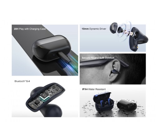 Bluetooth-гарнітура iMiki SP1 Black
