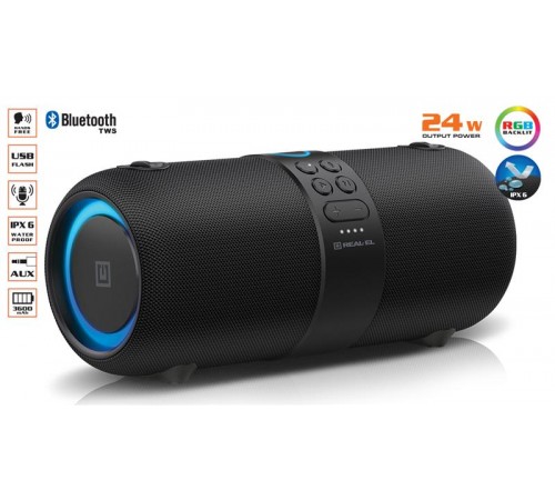 Акустична система REAL-EL X-735 Black