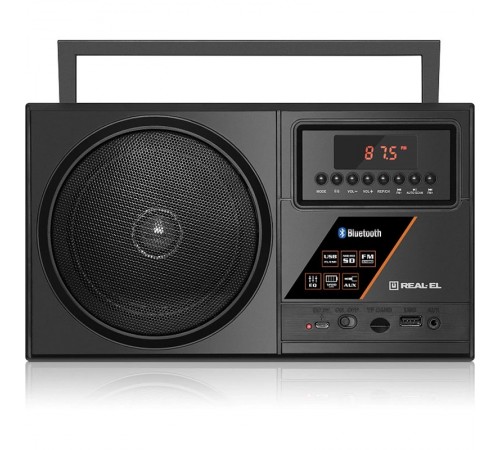 Радіоприймач REAL-EL X-700 Black