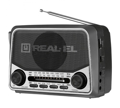 Радіоприймач REAL-EL X-525 Grey Радіоприймач REAL-EL X-525 Grey