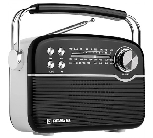 Радіоприймач REAL-EL X-545 Black