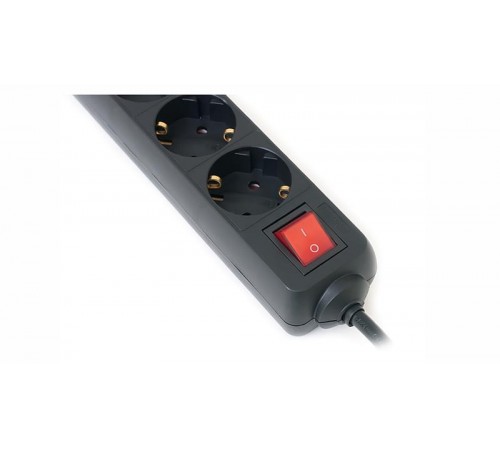 Фільтр живлення REAL-EL RS-6 Protect USB 3m Black