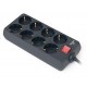 Фільтр живлення REAL-EL RS-8 Protect 1.8 м Black