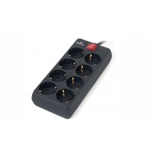 Фільтр живлення REAL-EL RS-8 Protect 5м Black (EL122300024)