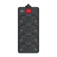 Фільтр живлення REAL-EL RS-8 Protect 5м Black (EL122300024)