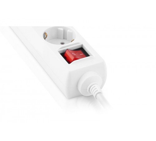 Фільтр живлення REAL-EL RS-Protect M 1.8м White (EL122300025) Фільтр живлення REAL-EL RS-Protect M 1.8м White (EL122300025)