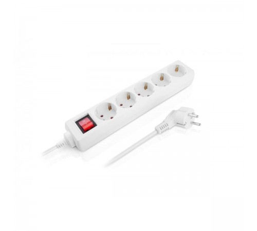 Фільтр живлення REAL-EL RS-Protect M 5м White (EL122300029) Фільтр живлення REAL-EL RS-Protect M 5м White (EL122300029)