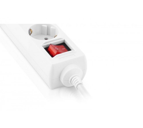 Фільтр живлення REAL-EL RS-6 Protect M 1.8м White (EL122300031) Фільтр живлення REAL-EL RS-6 Protect M 1.8м White (EL122300031)