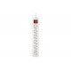 Фільтр живлення REAL-EL RS-6 Protect M 1.8м White (EL122300031)