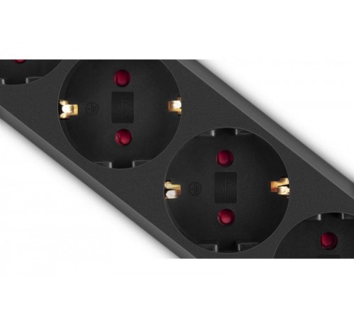 Фільтр живлення REAL-EL RS-6 Protect M 3м Black (EL122300034) Фільтр живлення REAL-EL RS-6 Protect M 3м Black (EL122300034)