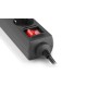 Фільтр живлення REAL-EL RS-Protect M 10м Black