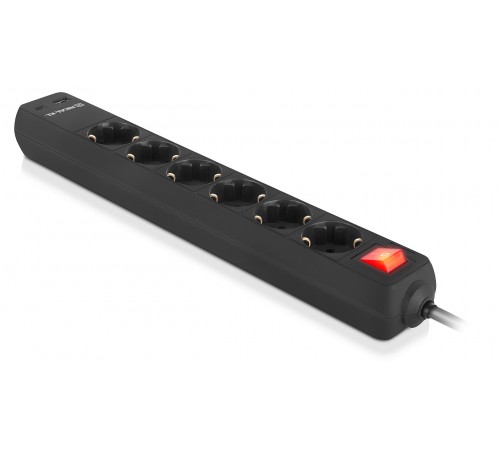 Фільтр живлення REAL-EL RS-Protect 605 3м Black (EL122300041) Фільтр живлення REAL-EL RS-Protect 605 3м Black (EL122300041)