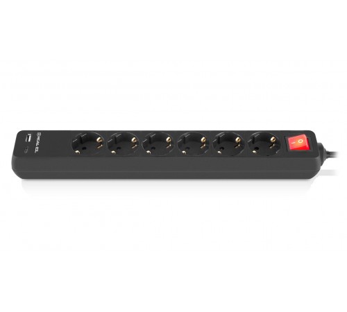 Фільтр живлення REAL-EL RS-Protect 605 3м Black (EL122300041) Фільтр живлення REAL-EL RS-Protect 605 3м Black (EL122300041)