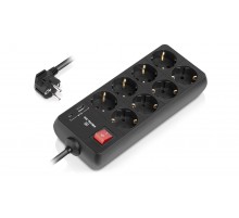 Фільтр живлення REAL-EL RS-Protect 805 1.8м Black (EL122300042)