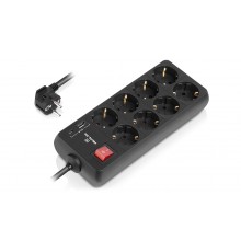 Фільтр живлення REAL-EL RS-Protect 805 1.8м Black (EL122300042)