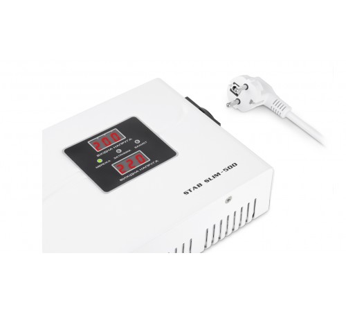 Стабілізатор REAL-EL STAB SLIM-500 White