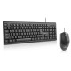 Комплект (клавіатура, мишка) REAL-EL Kit 511 Black