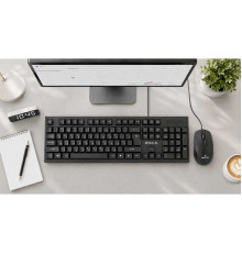 Комплект (клавіатура, миша) REAL-EL Kit-507 Black