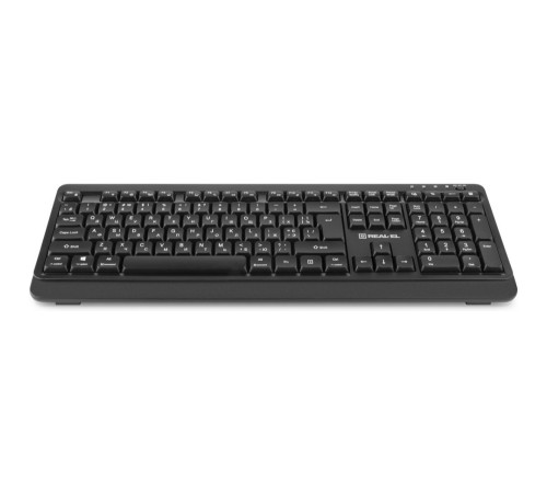 Клавіатура бездротова REAL-EL RK-760W Black