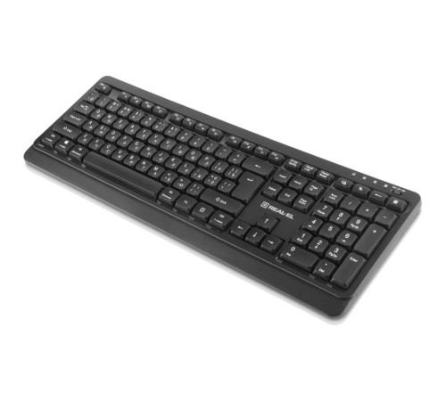 Клавіатура бездротова REAL-EL RK-760W Black
