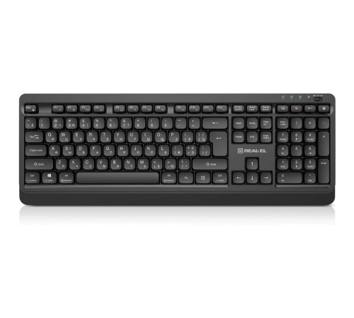 Клавіатура бездротова REAL-EL RK-760W Black