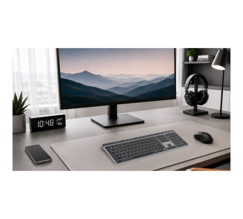 Клавіатура бездротова REAL-EL RK-737W Black/Grey