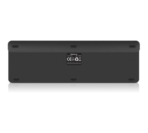 Клавіатура бездротова REAL-EL RK-737W Black/Grey