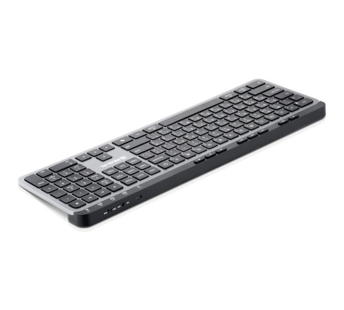 Клавіатура бездротова REAL-EL RK-737W Black/Grey