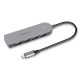 USB-хаб REAL-EL CQ-415 USB Type-C 4-в-1