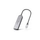 USB-хаб REAL-EL CQ-415 USB Type-C 4-в-1